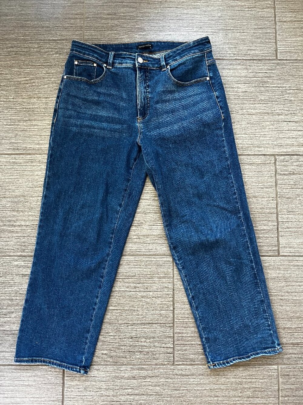 Universal Standard Etta High Rise Straight Leg Jeans size 12
